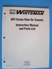 Whiteman srt series for sale  Forest City