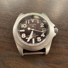 Relógio solar masculino Citizen Promaster 7878-H16714 Eco-Drive titânio preto prata comprar usado  Enviando para Brazil