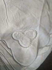 Guardanapos de jantar de tecido algodão branco bordado flor conjunto de 12 16”x16” vintage comprar usado  Enviando para Brazil