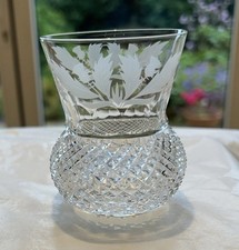Edinburgh crystal thistle for sale  WESTERHAM