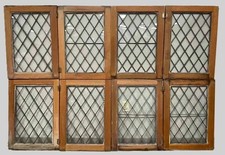 Usado, Janelas de vidro com chumbo para fazenda, portas (8), vidro diamante, estilo Tudor, 29x21 comprar usado  Enviando para Brazil