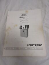Henry radio classic for sale  CHRISTCHURCH
