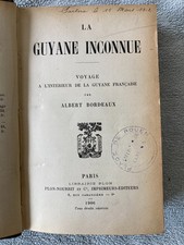 Guyane inconnue albert d'occasion  Guichen
