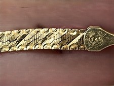 14k gold italian bracelet for sale  Summerfield