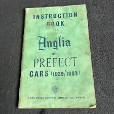 Instruction book anglia for sale  LEEDS
