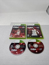 NBA 2K16 NBA 2k17 (Microsoft Xbox 360, 2016) Paul George Curry comprar usado  Enviando para Brazil