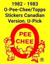 Usado, Adesivos de hóquei 1982-83 O-Pee-Chee HNL OPC U-Pick comprar usado  Enviando para Brazil
