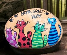 Bemalter stein bunte gebraucht kaufen  Zwickau