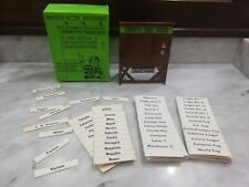 Tabellone subbuteo ref usato  Rocca d'Evandro