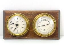 Vintage barometer clock for sale  SOUTHEND-ON-SEA