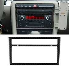 Acabamento interno de fibra de carbono console central quadro tampa para Audi A4 S4 2005-2006 comprar usado  Enviando para Brazil