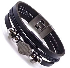 Bracciale braccialetto uomo usato  Ugento
