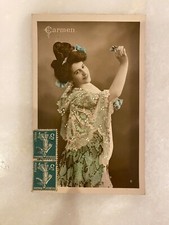 Ancienne carte postale actrice CARMEN 1906 comprar usado  Enviando para Brazil