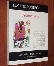 Eugène ionesco decouvertes d'occasion  Auray