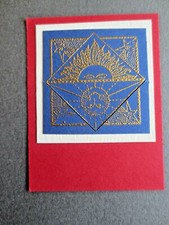Embroidered bookmark sun for sale  NORWICH