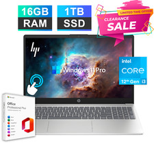 15.6 touch laptop for sale  Hudson
