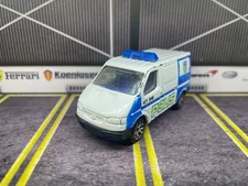 MATCHBOX FORD TRANSIT POLIS POLICE VAN BRANCA 1:63 1995 62, usado comprar usado  Enviando para Brazil
