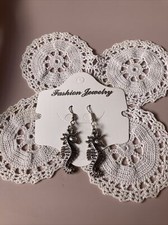 Earrings tibetan silver for sale  PORTLAND