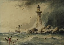 19th century watercolour for sale  MALVERN