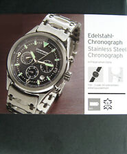 Edelstahl chronograph fliegeru gebraucht kaufen  Ahlen-Dolberg