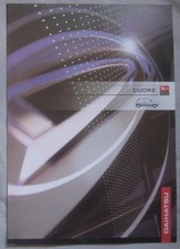 Daihatsu cuore brochure for sale  DARWEN