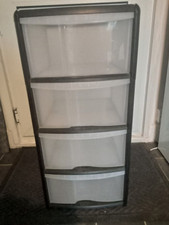 Plastic drawers chest for sale  THIRSK