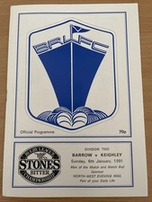 Rugby league programme for sale  BURTON-ON-TRENT