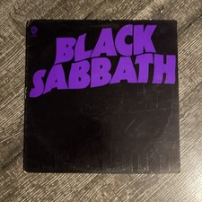 Black Sabbath Master of Reality Vinyl Lp Record Warner Brothers Embossed Cover comprar usado  Enviando para Brazil