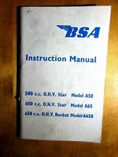 Bsa star a50 for sale  LEOMINSTER
