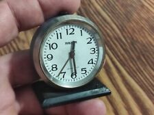 Usado, Mini despertador Raketa soviético com mecanismo de dia e despertador. Vintage URSS comprar usado  Enviando para Brazil