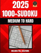 1000 sudoku puzzles for sale 1000 sudoku puzzles for sale  UK