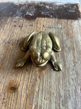 Old brass frog for sale  SWANSEA