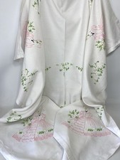 Vintage hand embroidered for sale  ORMSKIRK
