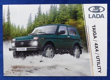 Lada Taiga 4x4 Utility MJ 2018 - Prospekt Brochure 12.2017, usado comprar usado  Enviando para Brazil