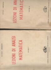 Luigi amerio lezioni usato  Italia