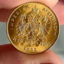 Austria fiorini 1892 usato  Portici