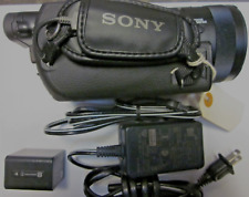 CÁMARA SONY HANDYCAM FDR-AX100 4K ALTA DEFINICIÓN NEGRA ZOOM ÓPTICO 12X segunda mano  Embacar hacia Argentina