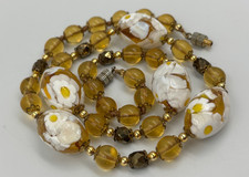 Vintage yellow white for sale  TREGARON