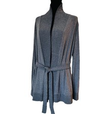 Cardigã Banana Republic tamanho XL cinza com cinto malha suéter mistura de algodão comprar usado Cardigã Banana Republic tamanho XL cinza com cinto malha suéter mistura de algodão comprar usado  Enviando para Brazil