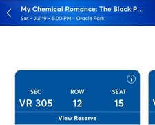 Chemical romance black for sale  Tulare