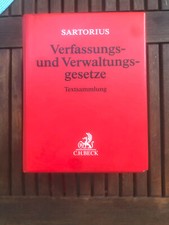 Sartorius verfassungs verwaltu gebraucht kaufen  Berlin