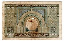 Maroc morocco billet d'occasion  Paris I