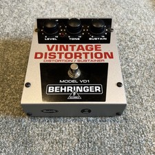 Behringer vintage distortion for sale  LIVERPOOL