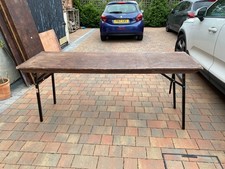 Wooden folding table for sale  DONCASTER