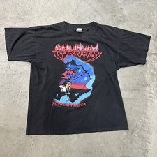 Usado, Camisa Vintage Sepultura Schizophrenia 1990 Tour Rara Extra Grande Original Uva Azul comprar usado  Enviando para Brazil