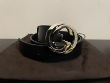 Gucci black leather for sale  Shipping to Ireland