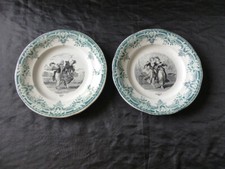 Assiettes parlante creil d'occasion  Bourg-en-Bresse
