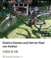 Bike kettler gebraucht kaufen  Landshut
