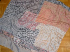 Schal paisleymuster 190 gebraucht kaufen  Deutschland