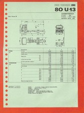 Unic trucks porteur d'occasion  Ouzouer-sur-Loire
